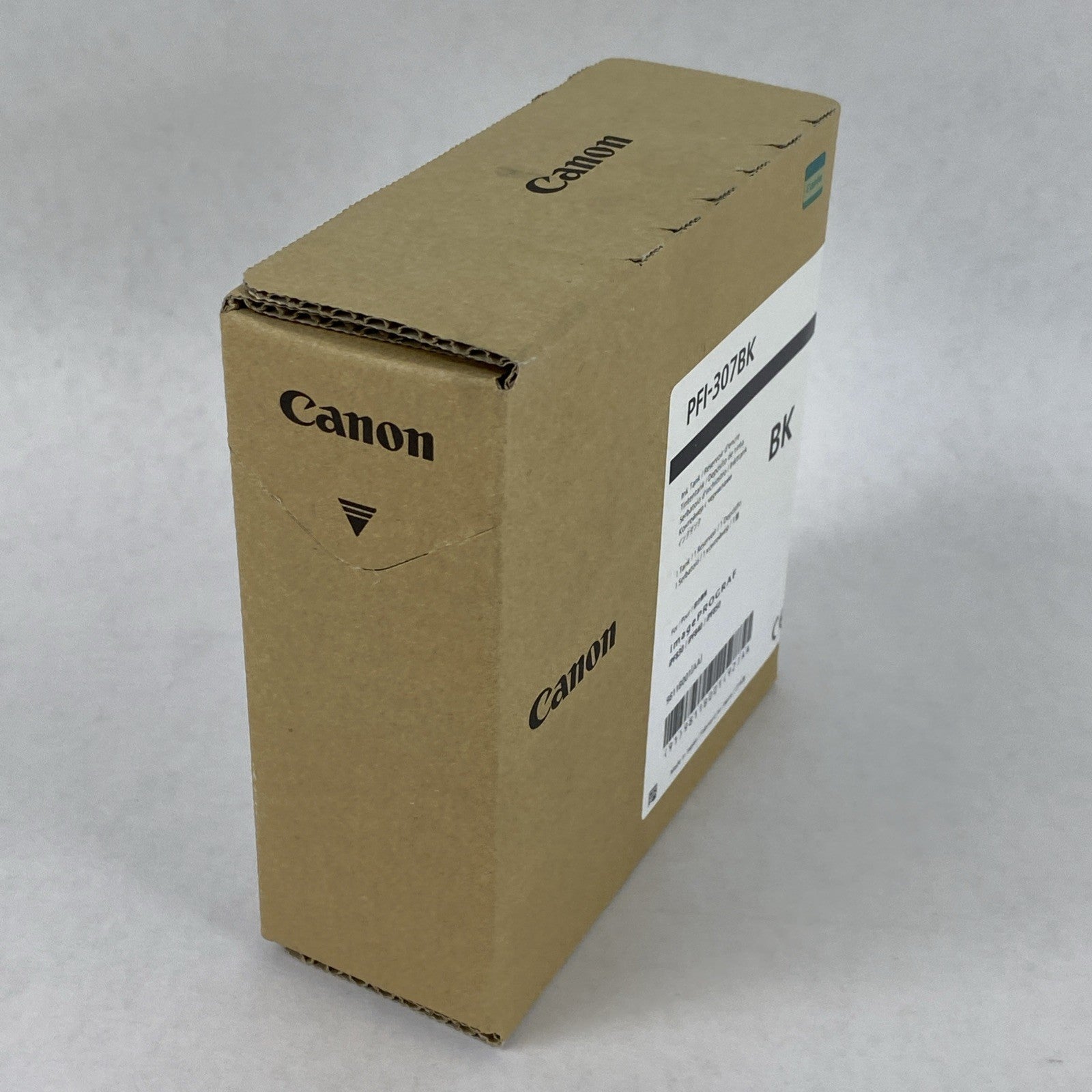 Canon PFI-307BK OEM Black Ink Tank for ImagePROGRAF iPF830/840/850 Exp 11/20237