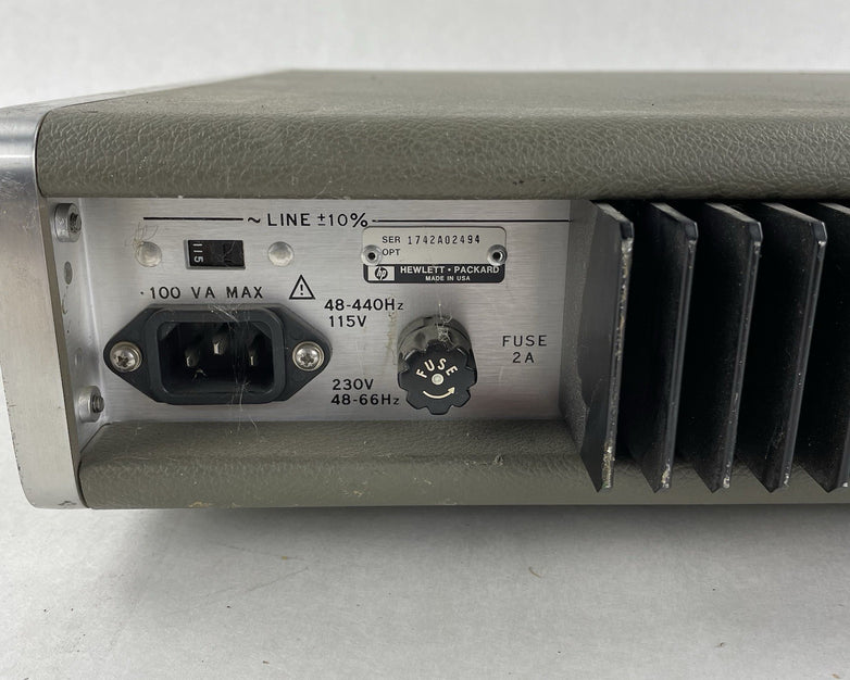 Hewlett-Packard HP 8443A Tracking Generator Counter .5 1300MHz Untested