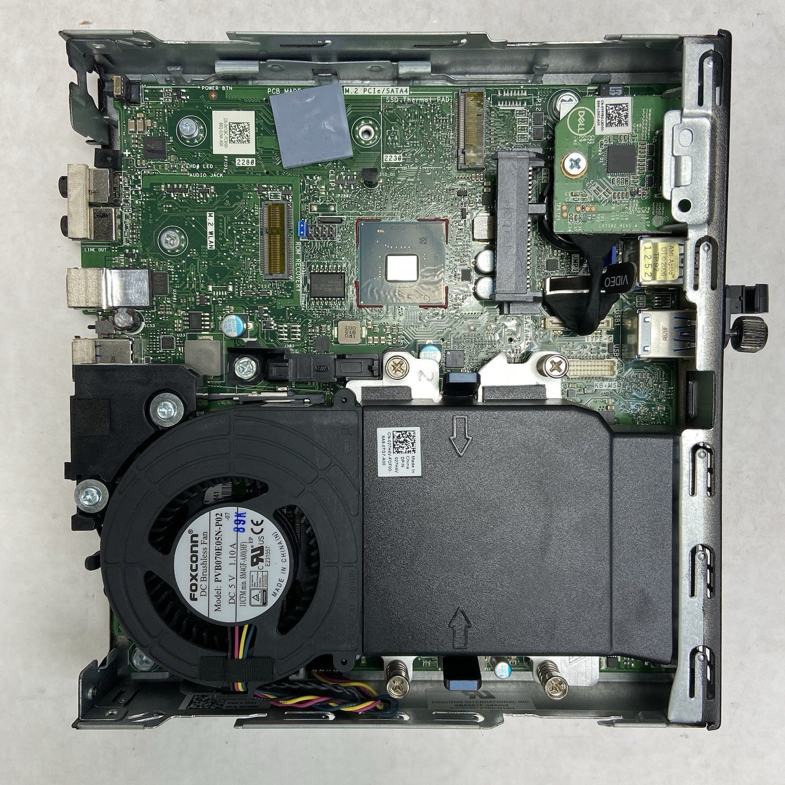 Dell Optiplex 7060 Micro Intel Core i5-8500T 2.1GHz 8GB RAM No HDD/OS/AC9
