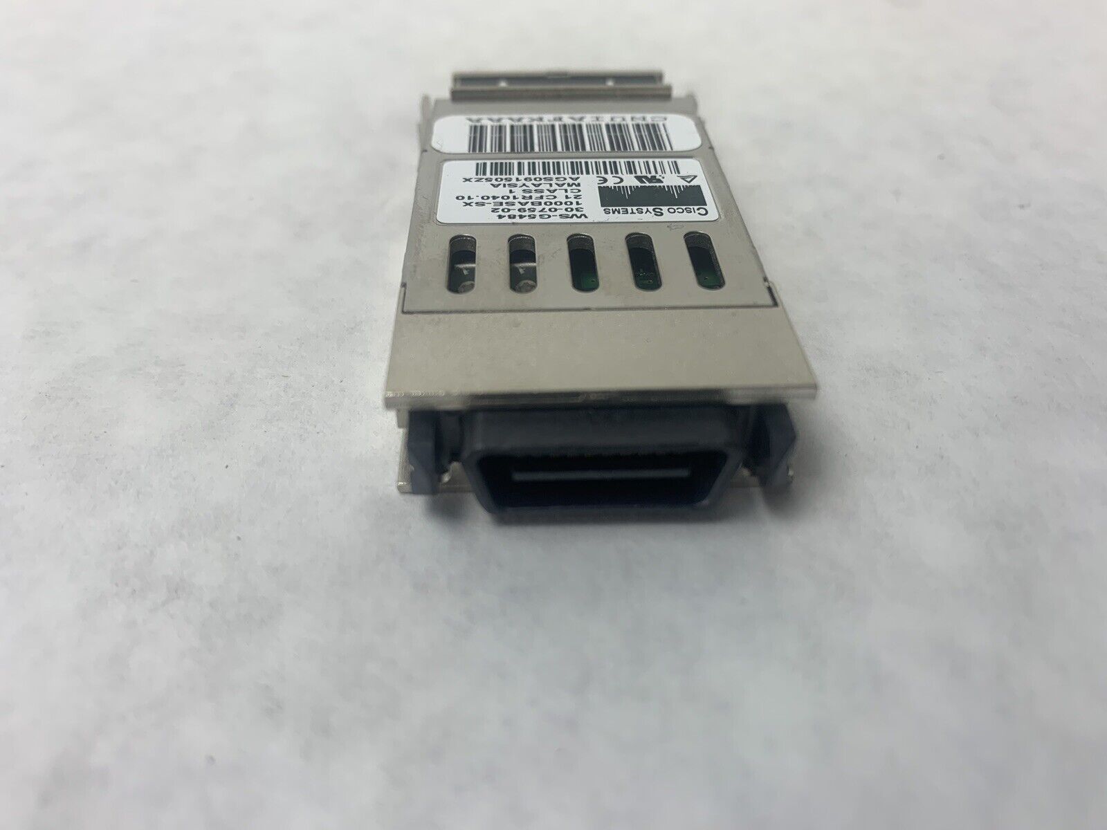 Lot 4 Cisco 30-0759-02 WS-G5484 1000 BASE-SX 850NM Short Wave Fibre GBIC Module
