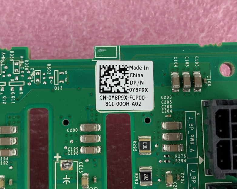 Dell 0Y8P9X PowerEdge T440 Backplane Board Tested Unattached Cooler