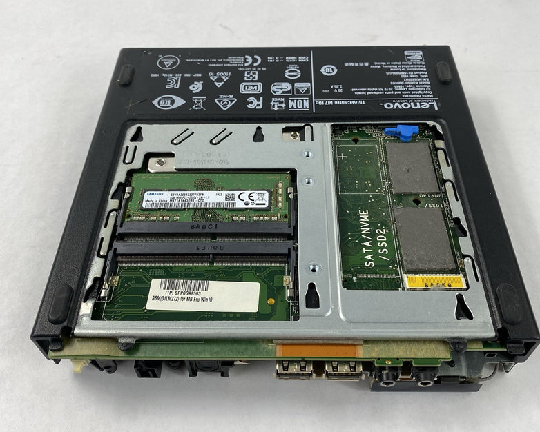 Lenovo ThinkCentre M710q Micro Intel Core i5-7500T 2.7GHz 8GB RAM No HDD/OS/AC