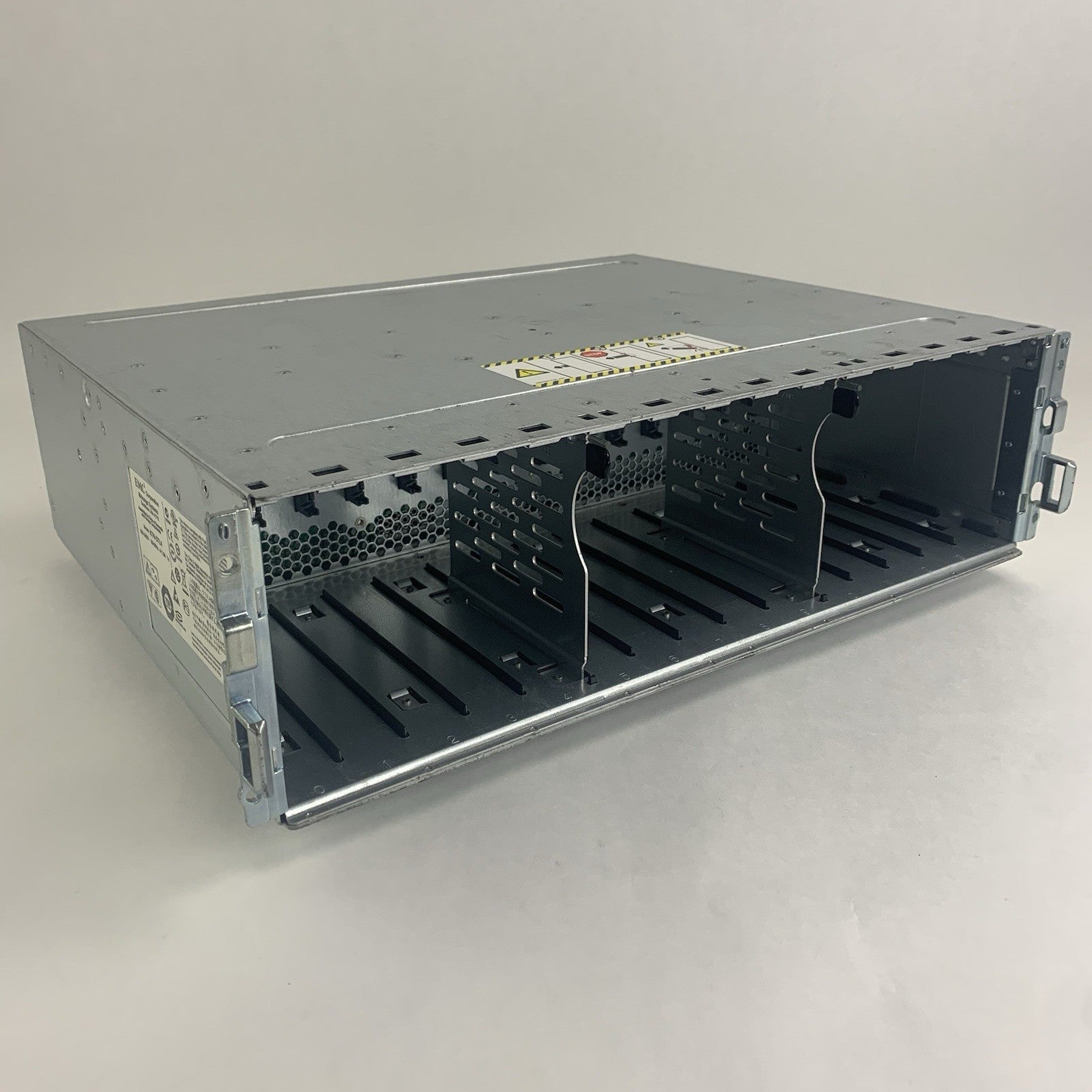 EMC2 KTN-STL4 TR651 Disk Array Chassis 2x PSUs No Caddy No HDDs0