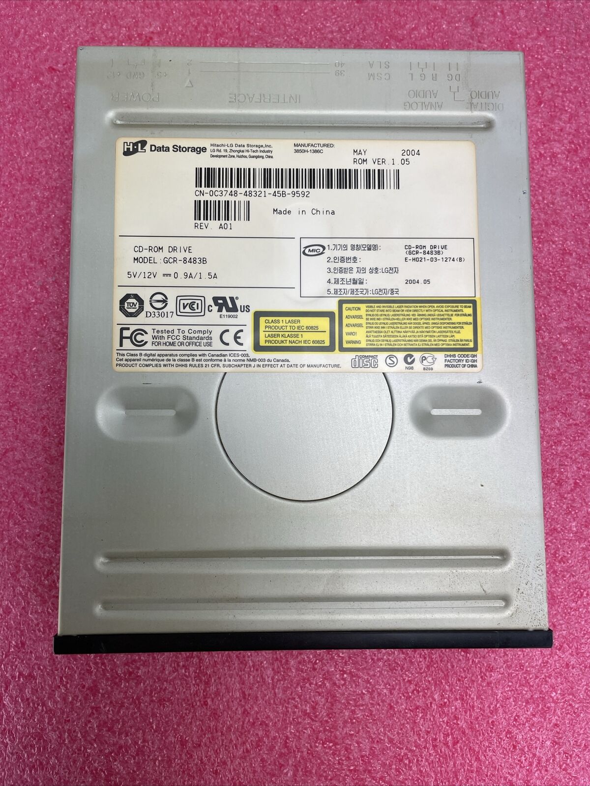 Hitachi-LG Data Storage GCR-8483B