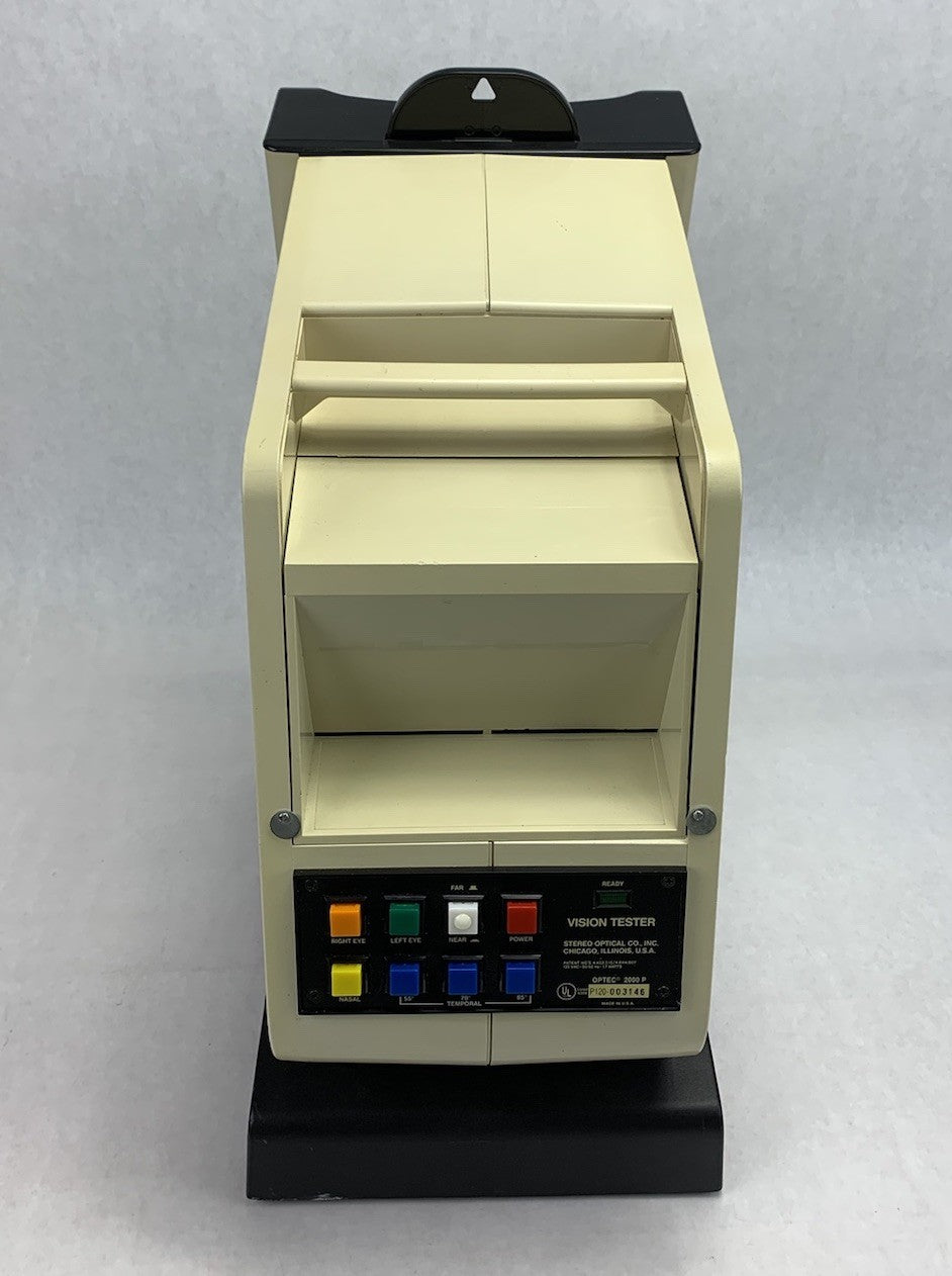 Stereo Optical Optec 2000P Vision Tester - Parts or Repair w/ Cover