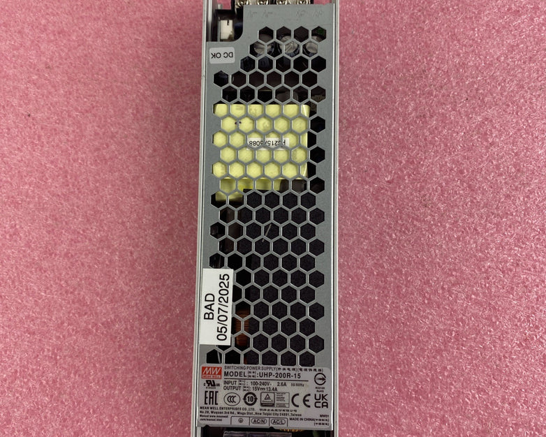 Meanwell UHP-200R-15 Switching Power Supply Untested