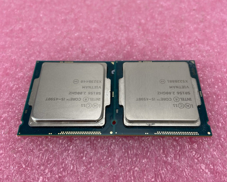 Intel Core i5-4590T SR1S6 2GHz Desktop Processor Lot of 2