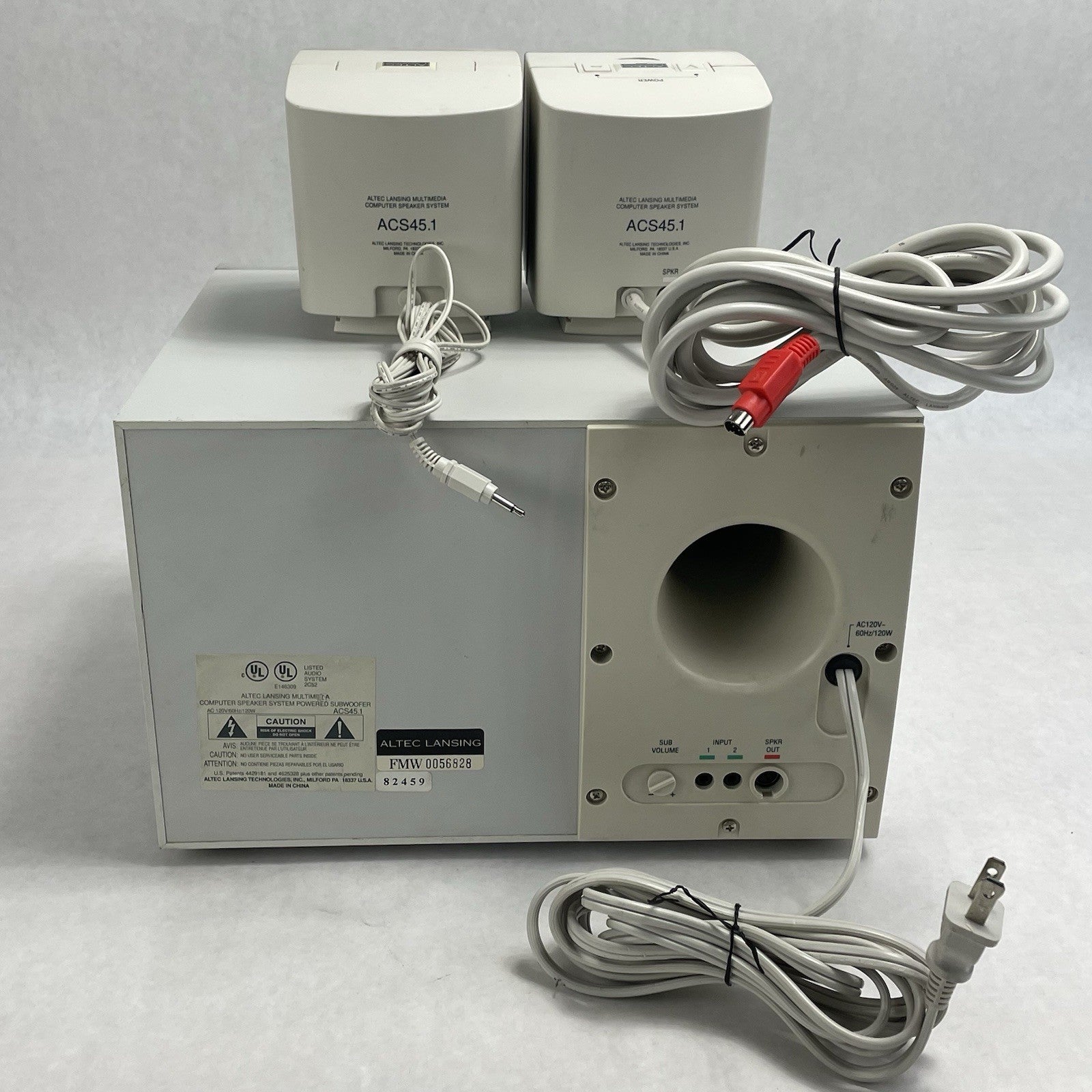 Altec Lansing ACS45.1  Multi Media Speaker System Tested9