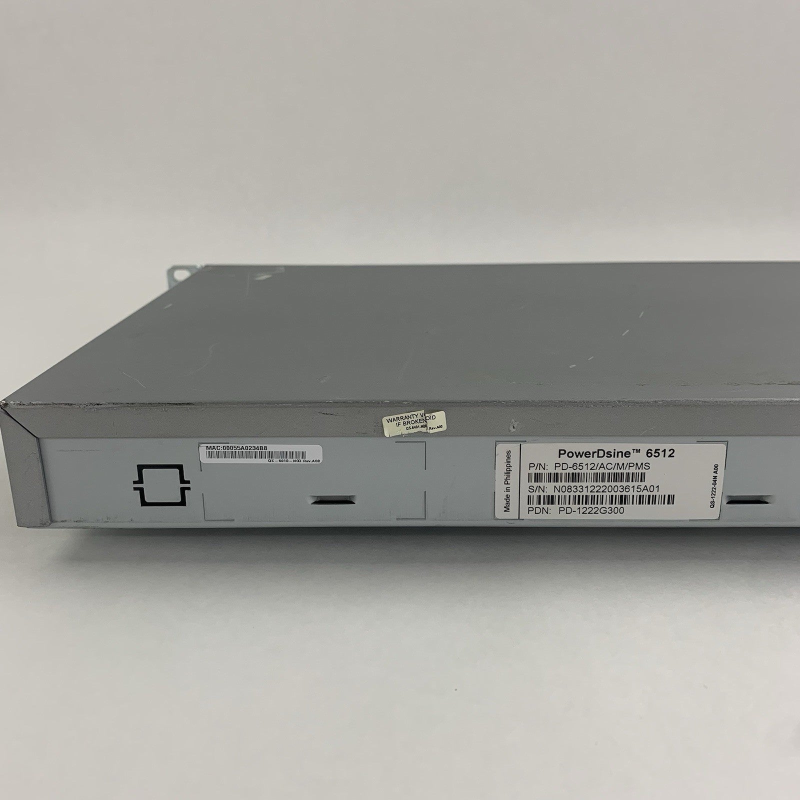 PowerDsine 6512 PD-6512/AC/M/PMS PD-1222G300 12 Port 10/100 Managed Switch7