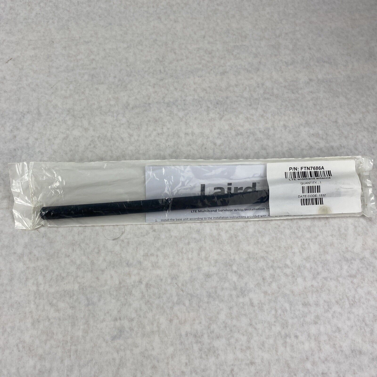 Motorola Laird FTN7686A LTE Wideband Antenna Multiband Survivor Whip (Lot of 2)