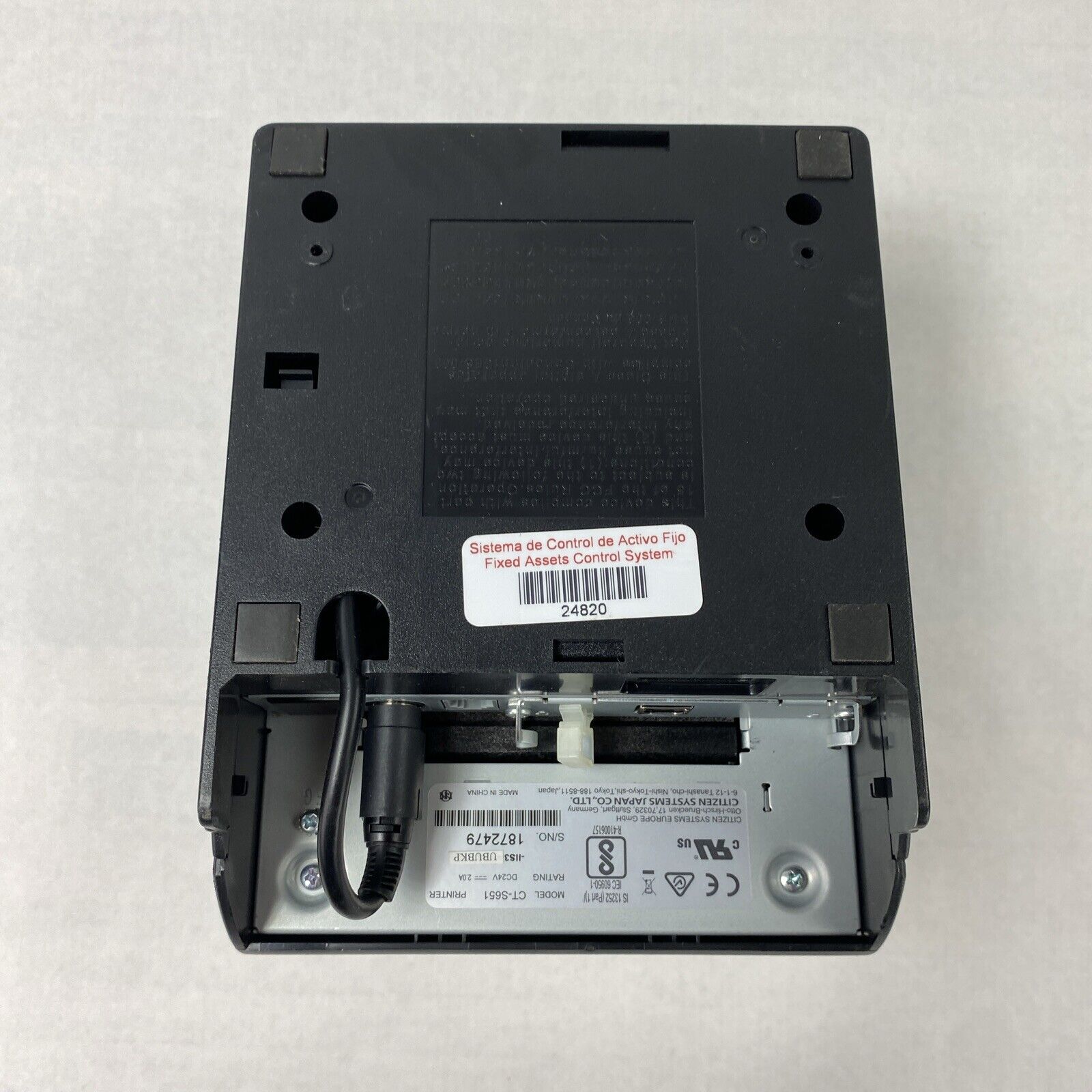 Citizen Systems CT-S651 Thermal Printer Parts or Repair