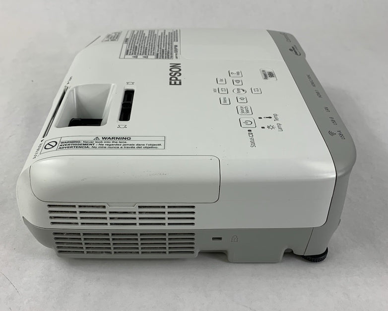 Epson PowerLite 98H H687A LCD Lamp Projector 3399 Lamp Hours - No Remote
