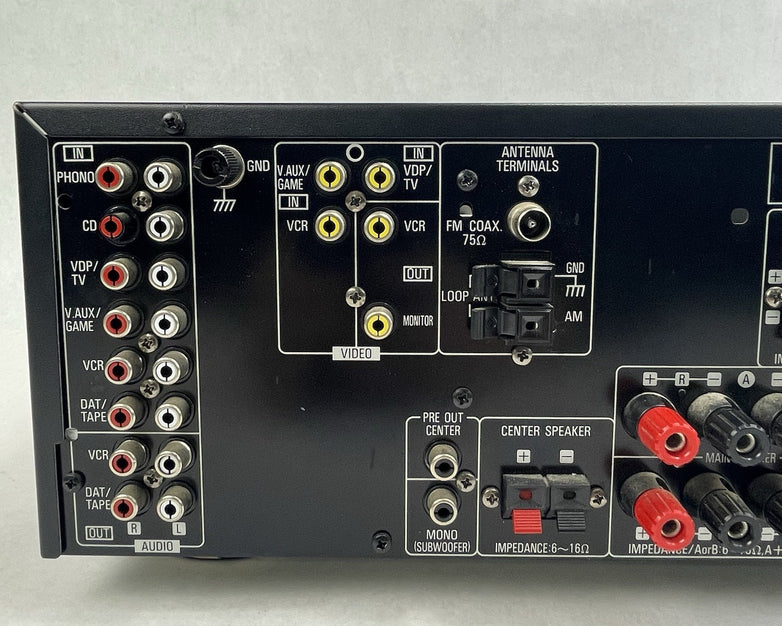 Denon AVR-150 Receiver Precision Audio Component/AV Surround  No Remote