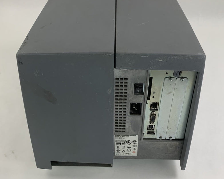 Intermec PM4i 203dpi IPL Thermal Label Printer - Tested Missing Front Door