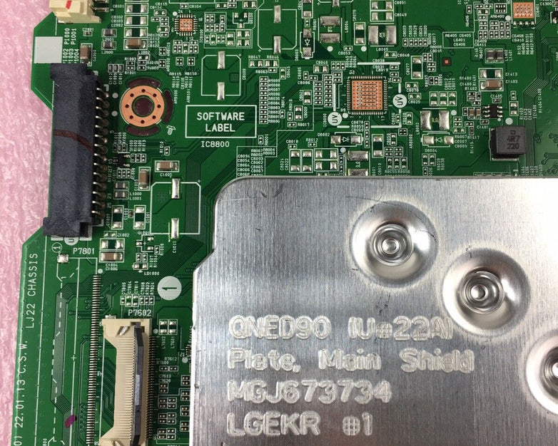 LG TV Main Board For 86UNED80UQA EAX69763506