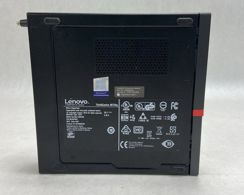 Lenovo ThinkCentre M720Q Micro Intel Core i5-8500T 2.1GHz 8GB RAM No HDDOSAC