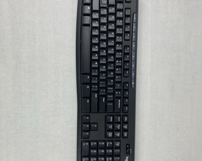 Logitech K270 Y-R0042 Wireless Keyboard Power Tested No USB Dongle - Lot of 7