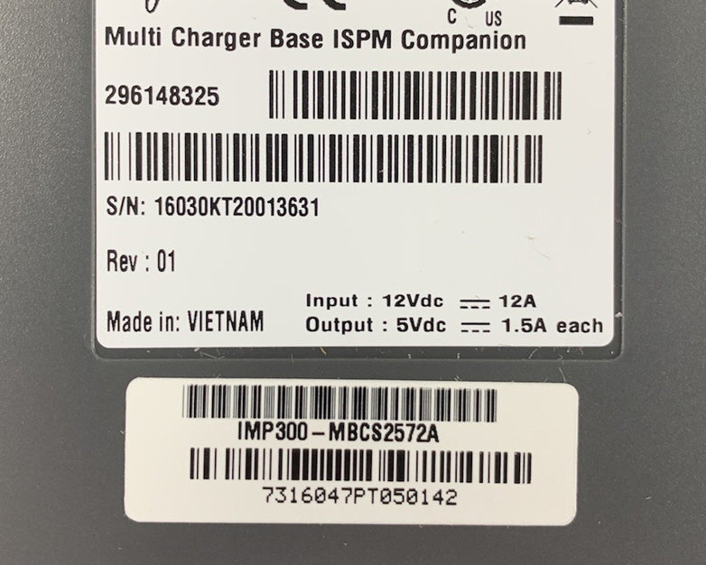 Ingenico 296148325 Multi Charger Base ISPM Companion