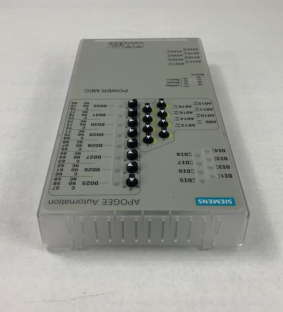 Siemens Apogee Automation Power Mec Front Cover