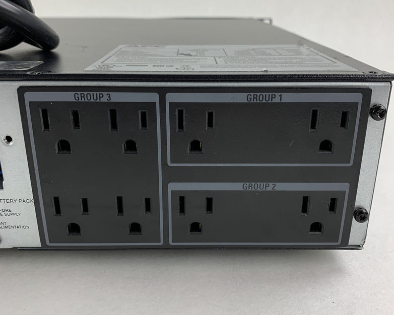 APC SMX1500RM2UC Networks UPS 1500VA Smart Batt Backup Tested No Batteries