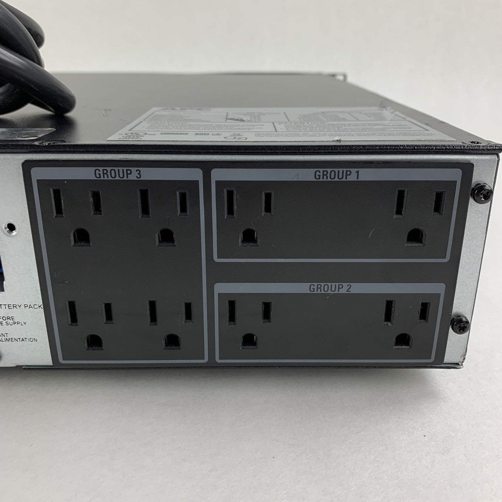 APC SMX1500RM2UC Networks UPS 1500VA Smart Batt Backup Tested No Batteries