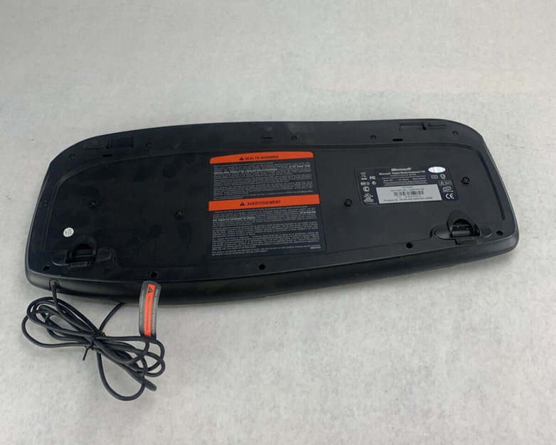 Lot of 2 Microsoft KC-0405 Wired Keyboard