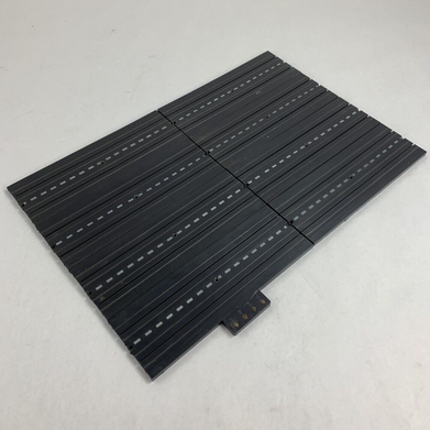 Aurora 1520 Model Motoring 7x Straight Tracks and 1x Terminal Track 9"