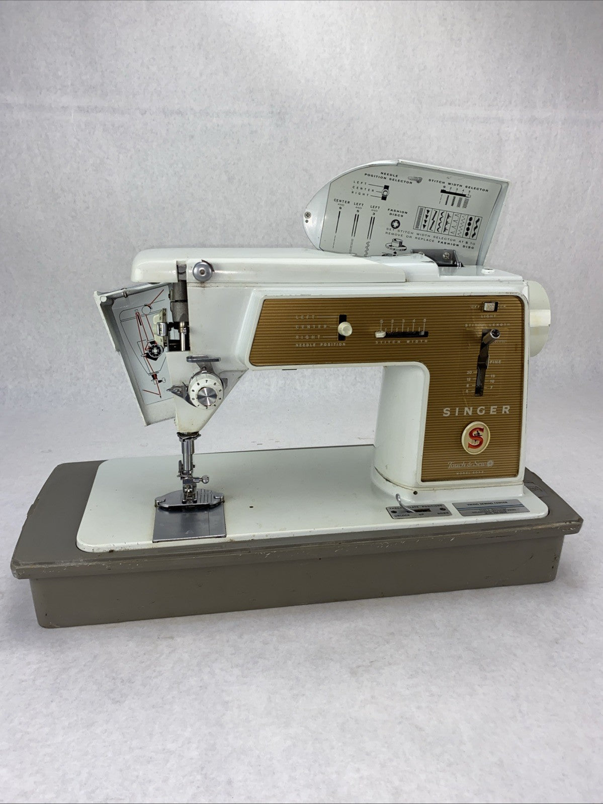 Vintage Singer Touch & Sew 603E Sewing Machine With Pedal - Viking Sewing Center5