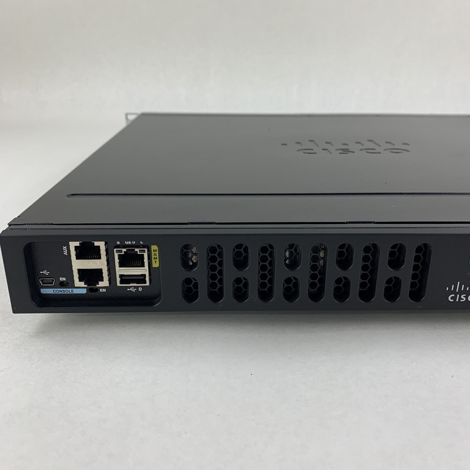 Cisco ISR4331/K9 Router Tested Reset W/  Rack Ears and NO Licenses
