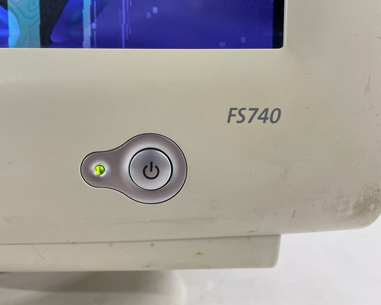 Compaq FS740 Vintage 2000 Retro Gaming 17" CRT Computer Monitor 1280x1024