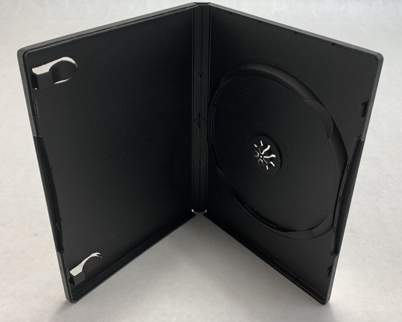 Unbranded Single Disk Black DVD Case (Lot of 5)