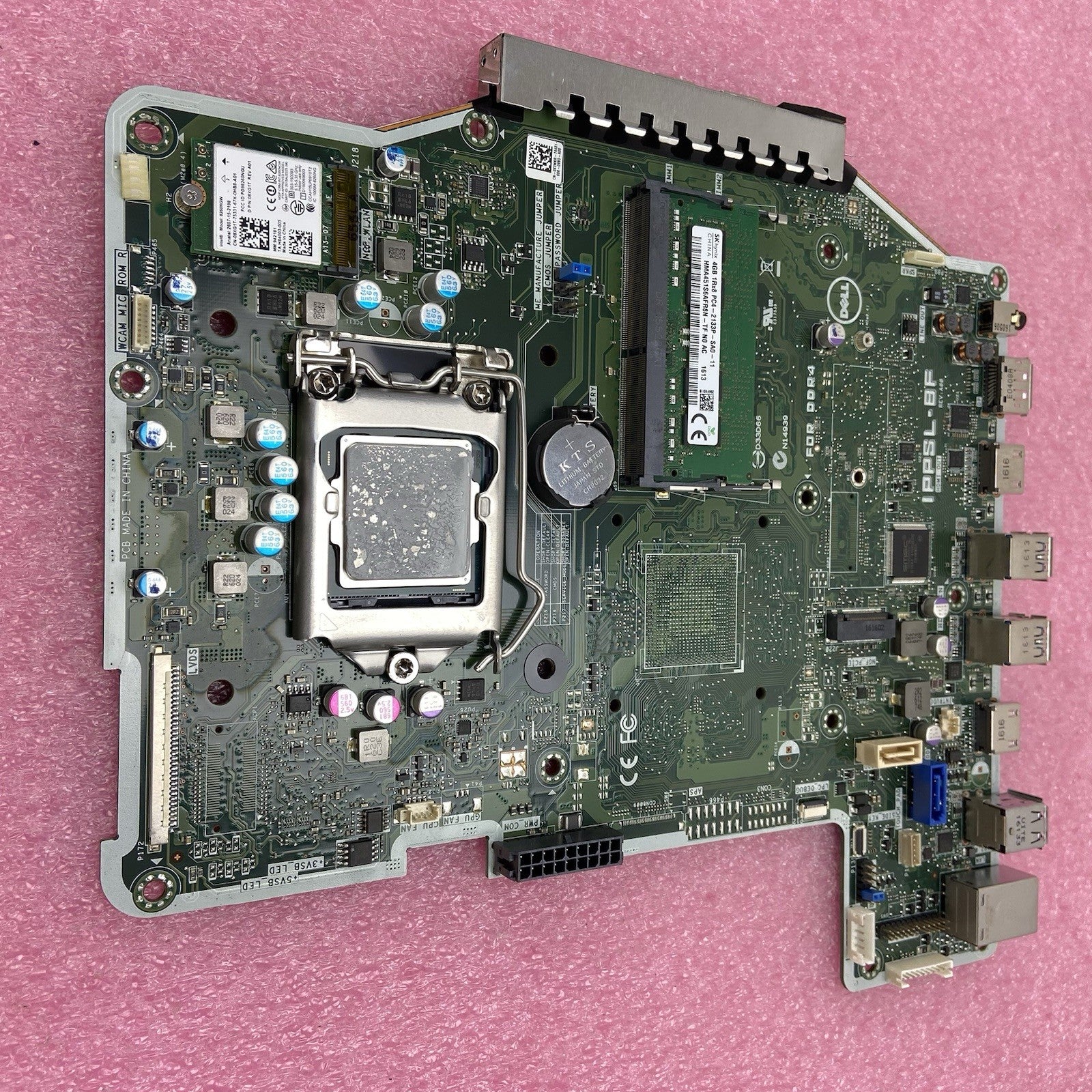 Dell Optiplex 7440 AIO Motherboard Intel Core i3-6100 3.7GHz 4GB RAM 4