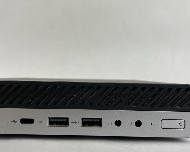 HP ProDesk 405 G4 Micro Mini AMD Ryzen 5 Pro 2400GE 3.20GHz 8GB RAM No SSD/OS/AC