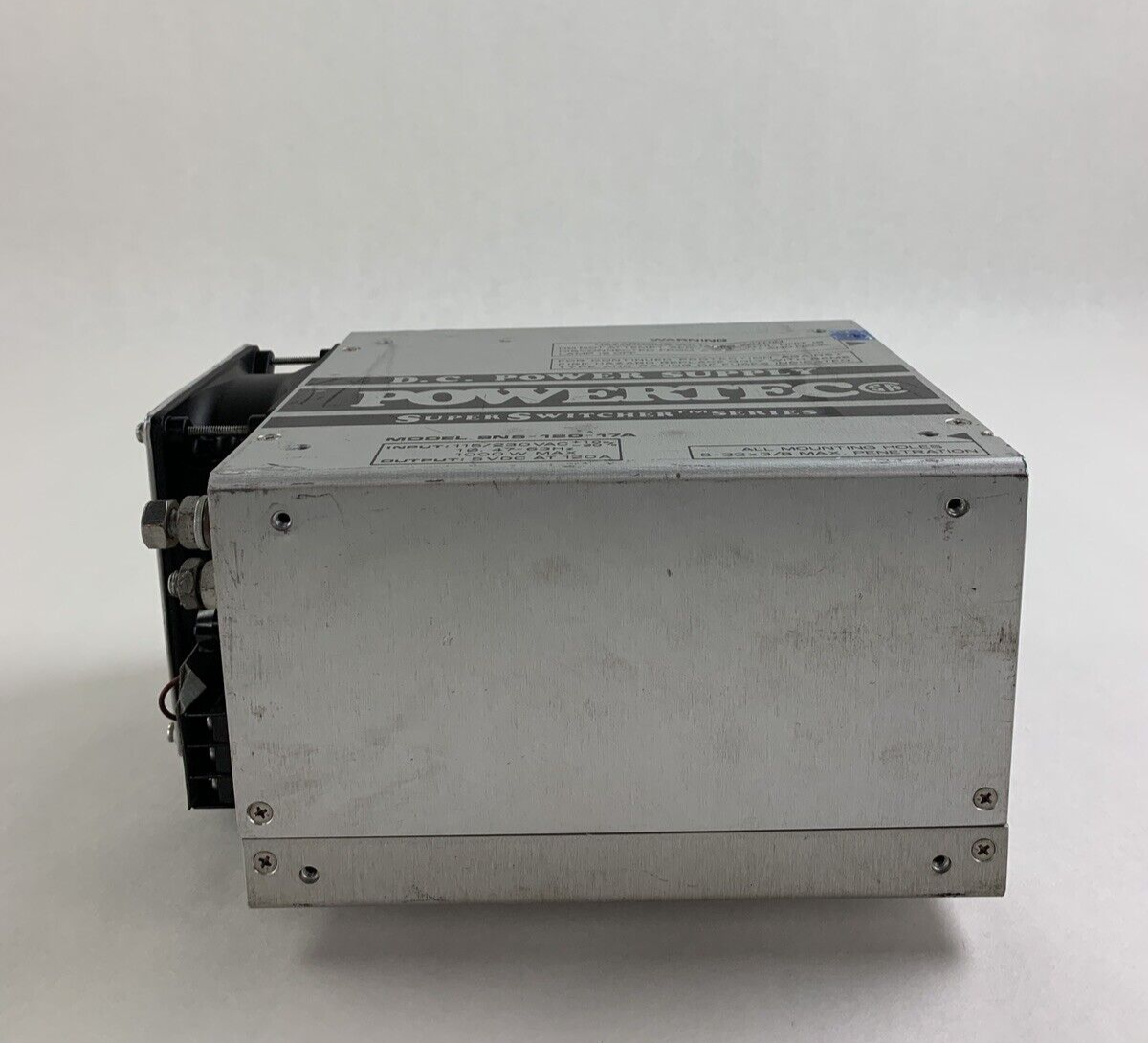 PowerTec DC Power Supply 115/230VAC 47-63Hz 1000W Max9N5-120-17A Untested