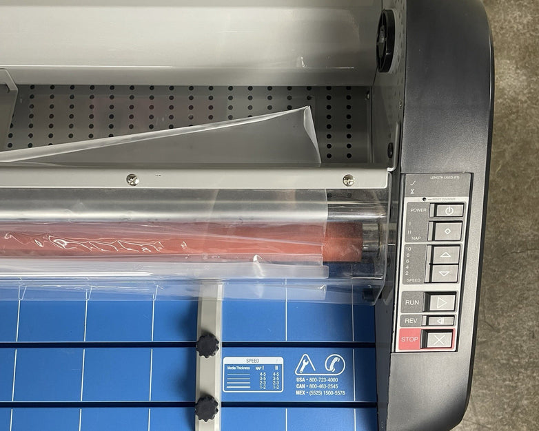 GBC Pinnacle 27 EZLoad Thermal Roll Laminator, 27" Maximum Width, 8-10