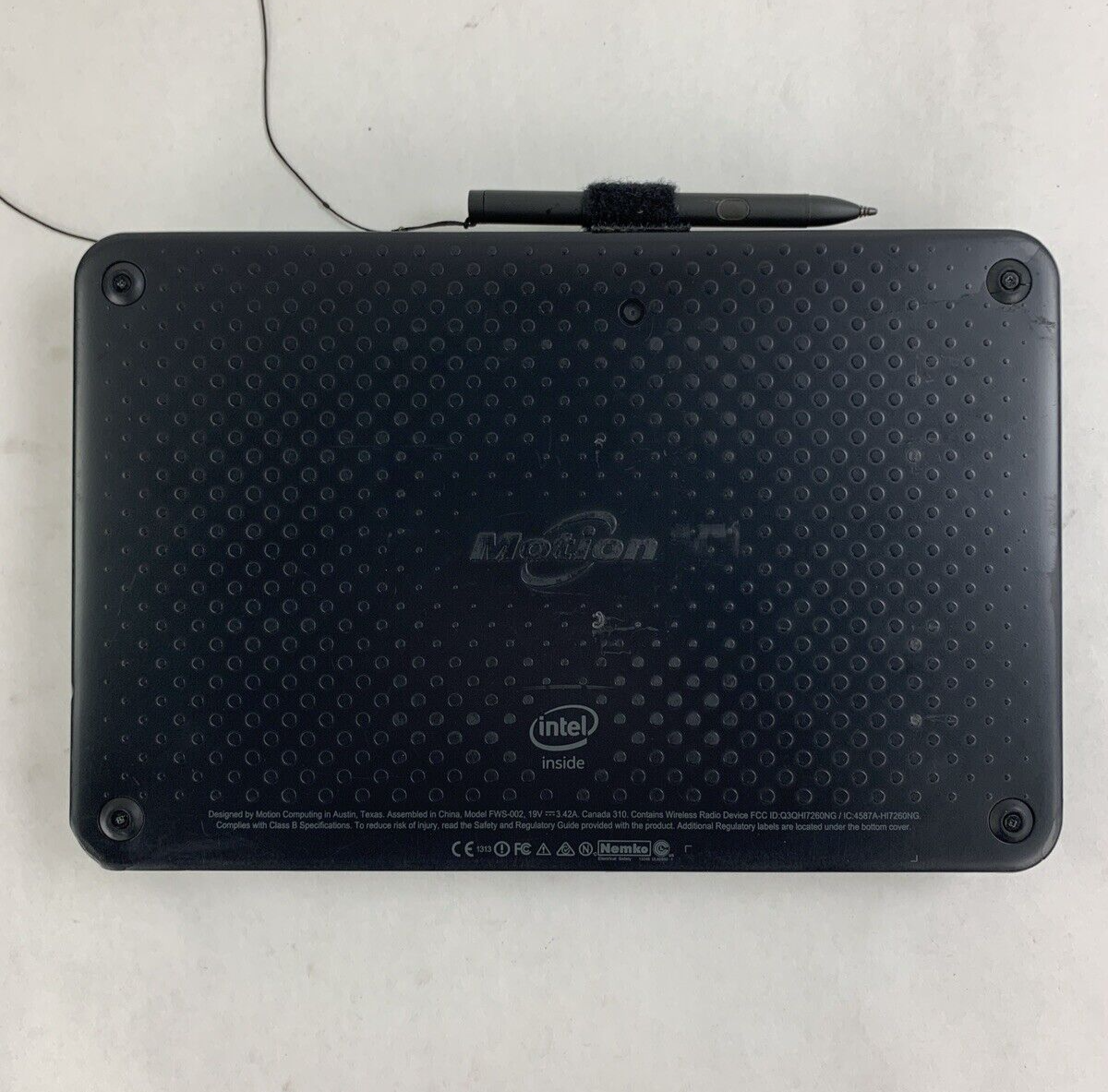 Motion CL920 Tablet PC Pentium N3540 4GB Ram w/ Stylus No HDD No OS No Battery