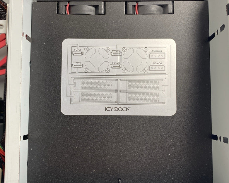 Unbranded 3U MATX Bare Bones Computer Chassis With Corsair CX600 Power Supply