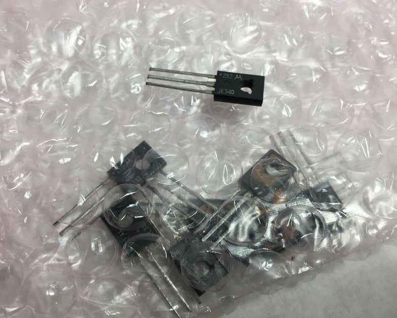 NOS Genuine  Motorola JE340 3-Pin Transistor  Lot of 10