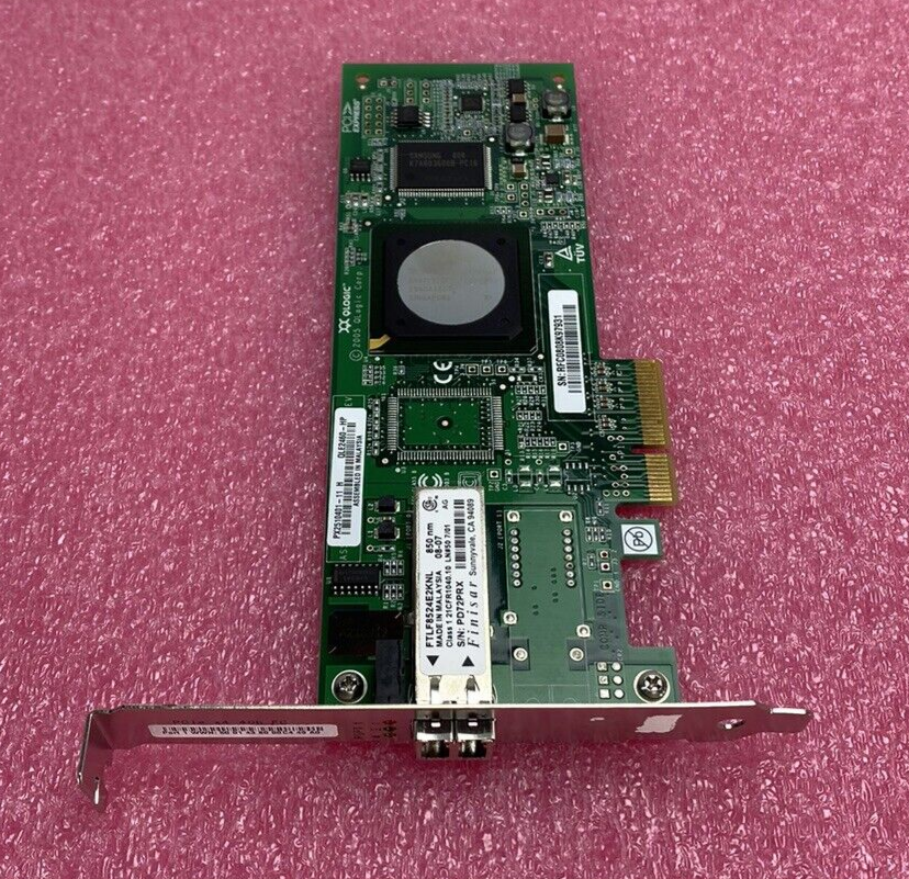 Lot of 3 Qlogic QLE2460-HP PX2510401-11 H 4Gb Single Port Fibre Channel PCIe