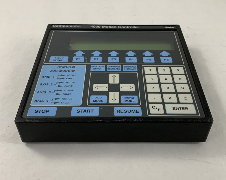 Parker Compumotor 4000 CP4000 Motion Controller Control Panel - Parts or Repair