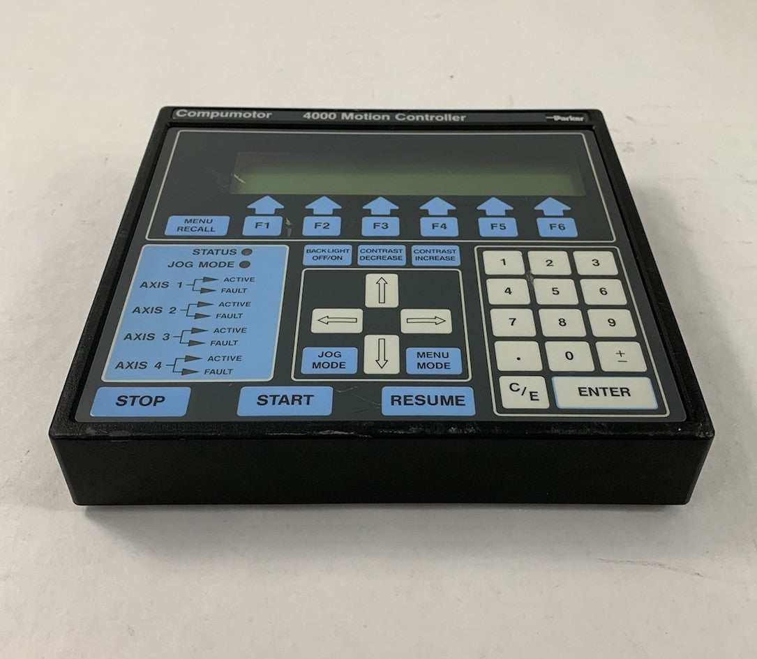 Parker Compumotor 4000 CP4000 Motion Controller Control Panel - Parts or Repair