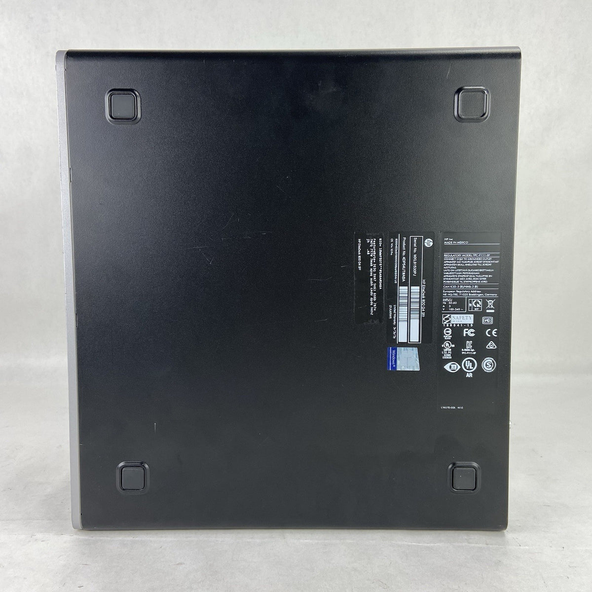 HP EliteDesk 800 G4 SFF Intel Core i5-8500 3GHz 8GB RAM No HDD/OS Bad FP USB4