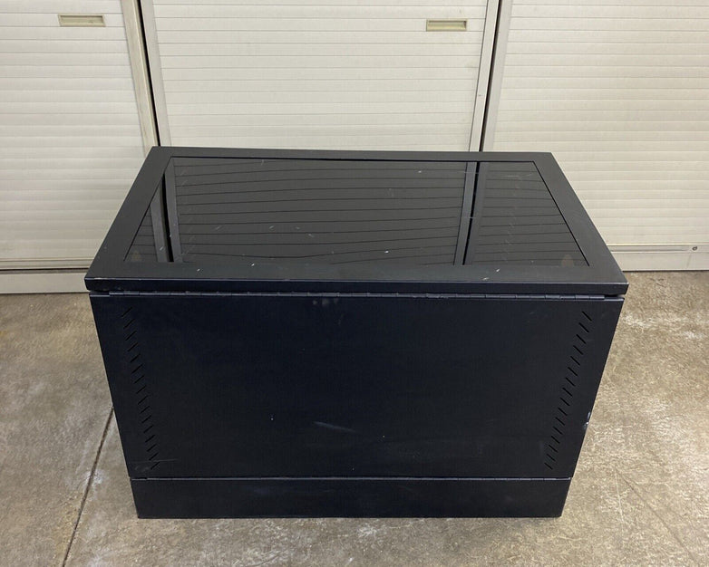 Great Lakes Tinted See-Through Short Server Rack Unit 36"x24"x21"