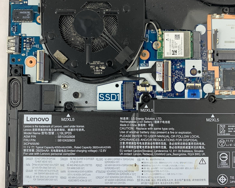 Lenovo ThinkPad E14 Gen 3 14" Ryzen 5 5500U 2.1 Ghz 8 GB Ram No OS No HDD No AC