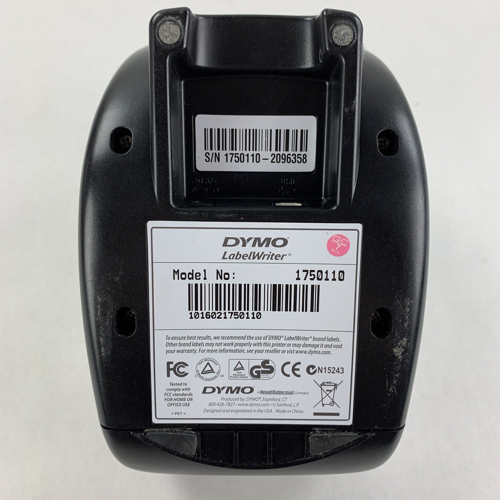 DYMO Labelwriter 450 1750110 Unit Only Tested No Power Supply