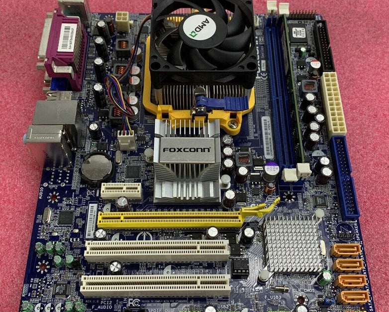Foxconn A76ML Motherboard AMD Athlon II x2 245 2.9GHz 2GB RAM w/Shield