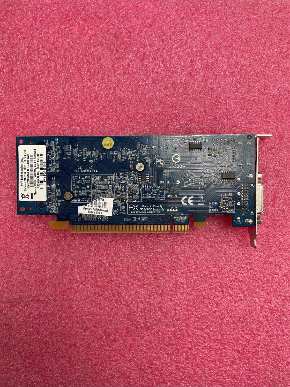 PNY Technologies GeForce 210 Plus DDR2 1GB PCIe 2.0 Graphics Card