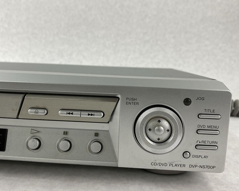Sony DVP-NS700P DVD Player Tested NO REMOTE Not Needed