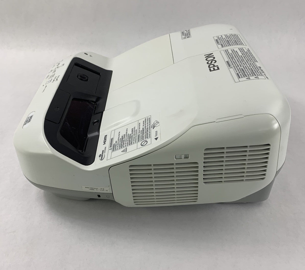 Epson BrightLink 595Wi H599A LCD Lamp Projector 3085 Lamp Hours - No Remote4