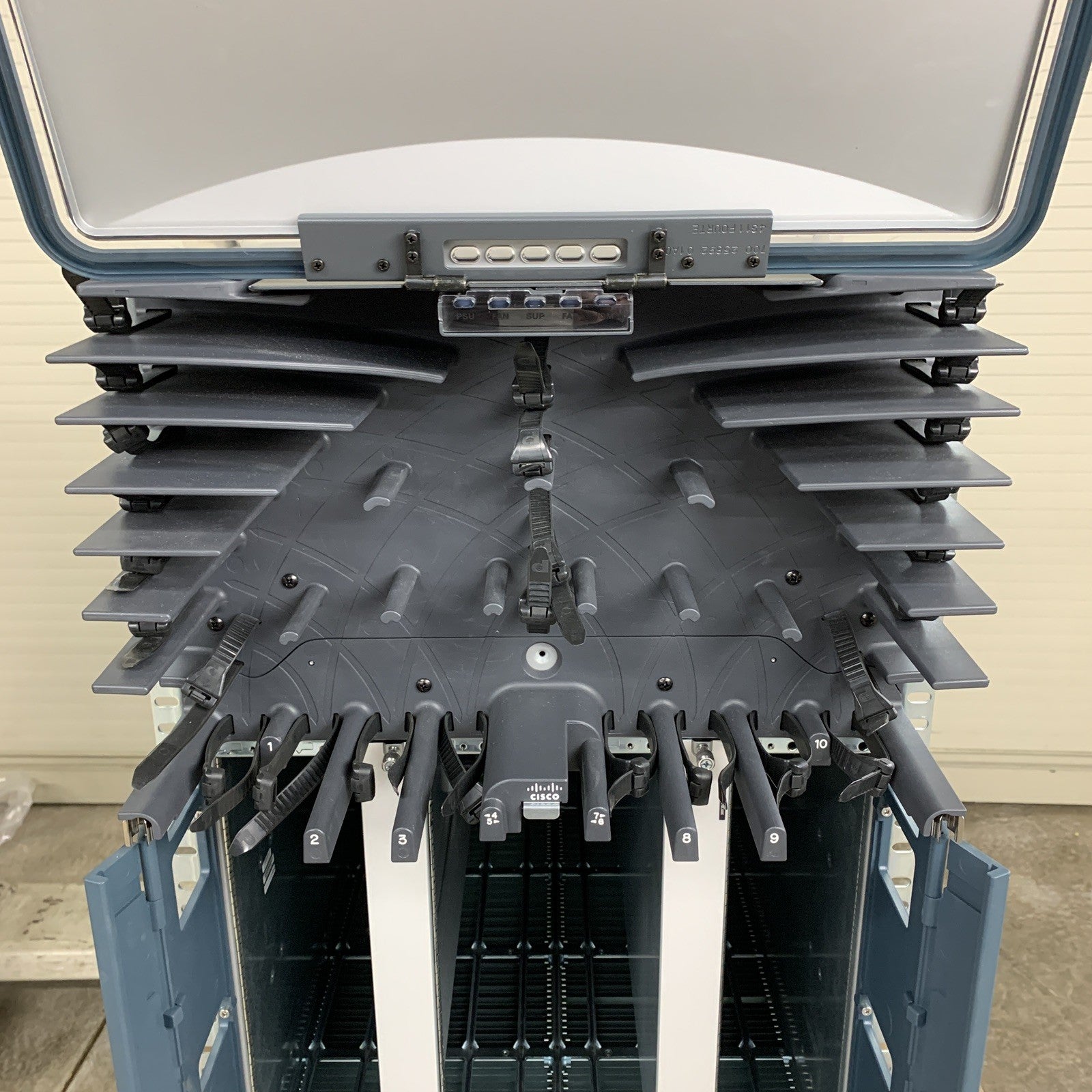 Cisco Nexus N7K-C7010 10-Slot Switch Chassis Tested w/Fans and 3x Power Supplies